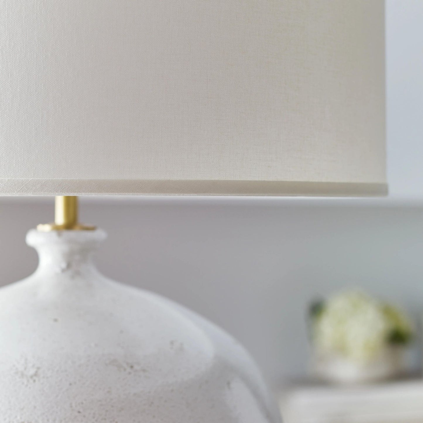 AERIN Gaios Ceramic Table Lamp - Pharoah White Table Lamp Bloomingdales Lighting   