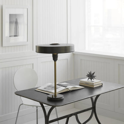 Thomas O'Brien Carlo Downlight Table Lamp - Bronze and Brass Table Lamp Bloomingdales Lighting   