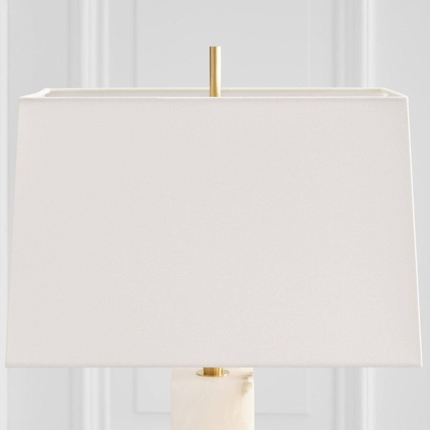 Thomas O'Brien Gironde Large Alabaster Table Lamp - Brass Table Lamp Bloomingdales Lighting   