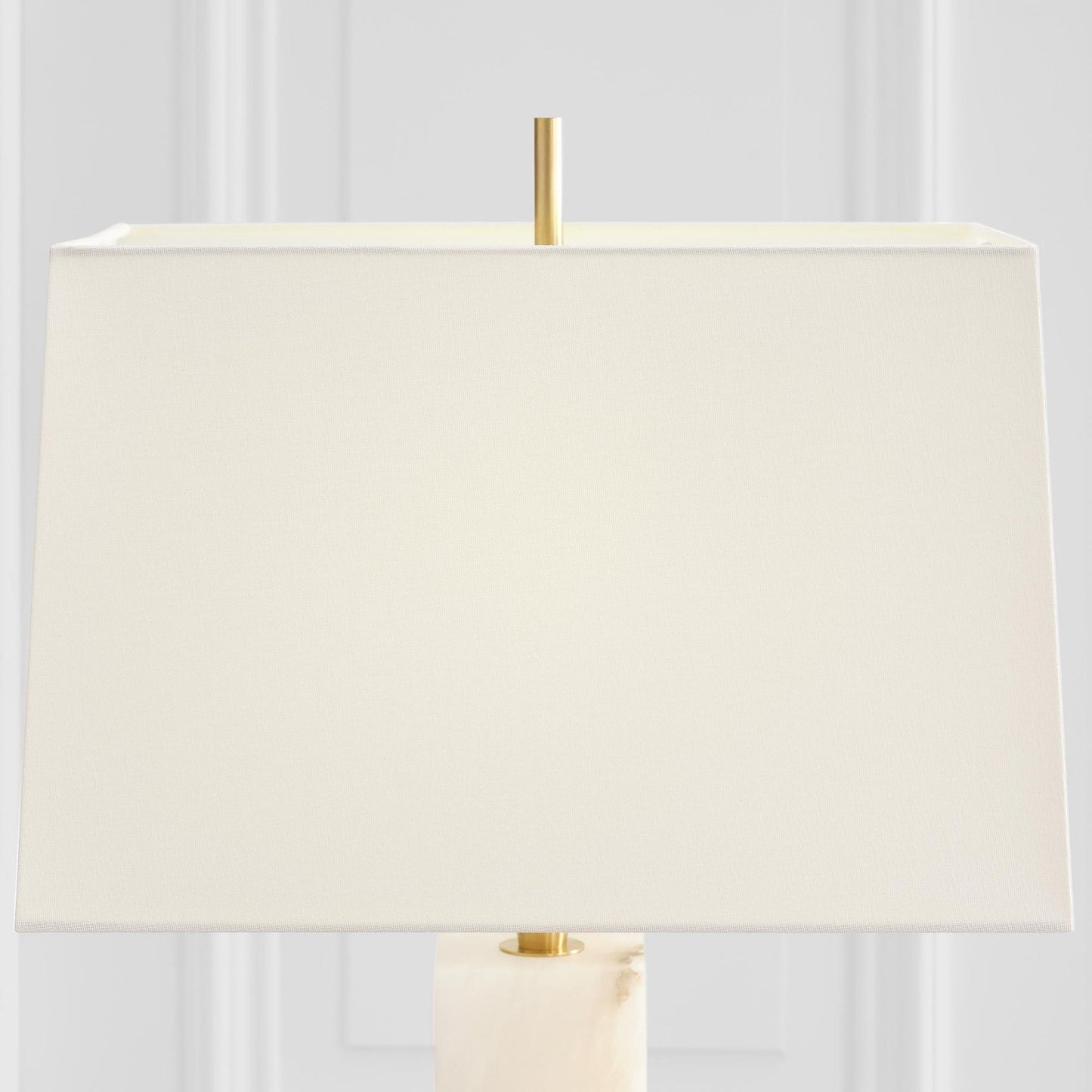 Thomas O'Brien Gironde Large Alabaster Table Lamp - Brass Table Lamp Bloomingdales Lighting   