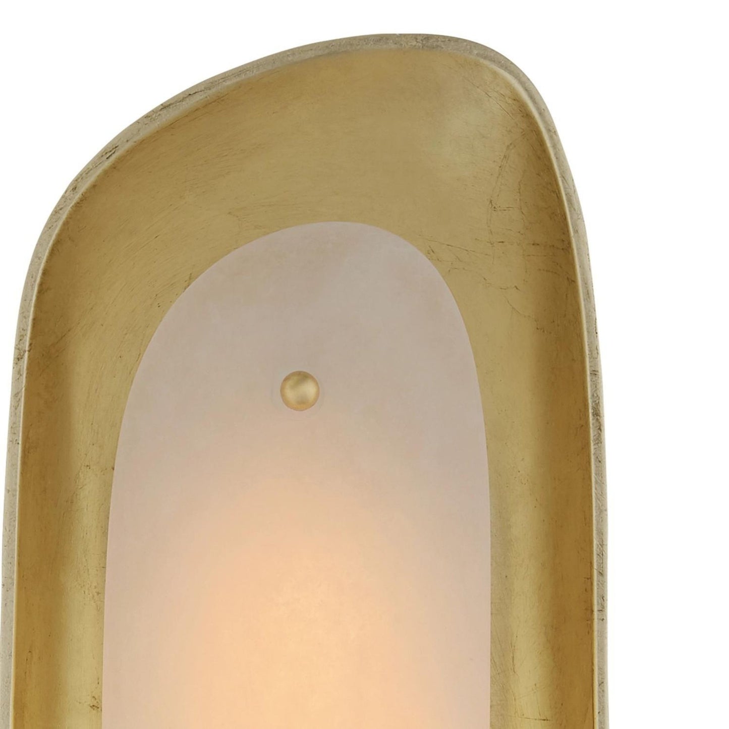 AERIN Samos Alabaster Tall Sculpted Wall Sconce - Gild Wall Light Bloomingdales Lighting   