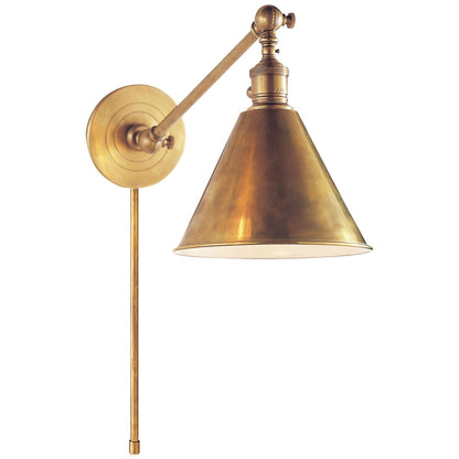 E. F. Chapman Boston Single Wall Sconce - Bronze Wall Light Bloomingdales Lighting Brass  