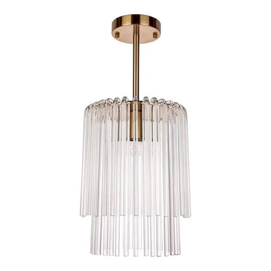 Zara Brass Petite Pendant Light Pendant Light Cafe Lighting Petite  