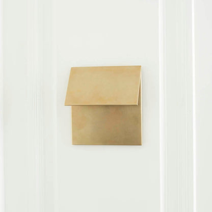 Kelly Wearstler Esker Single Fold Wall Sconce - Brass Wall Light Bloomingdales Lighting   