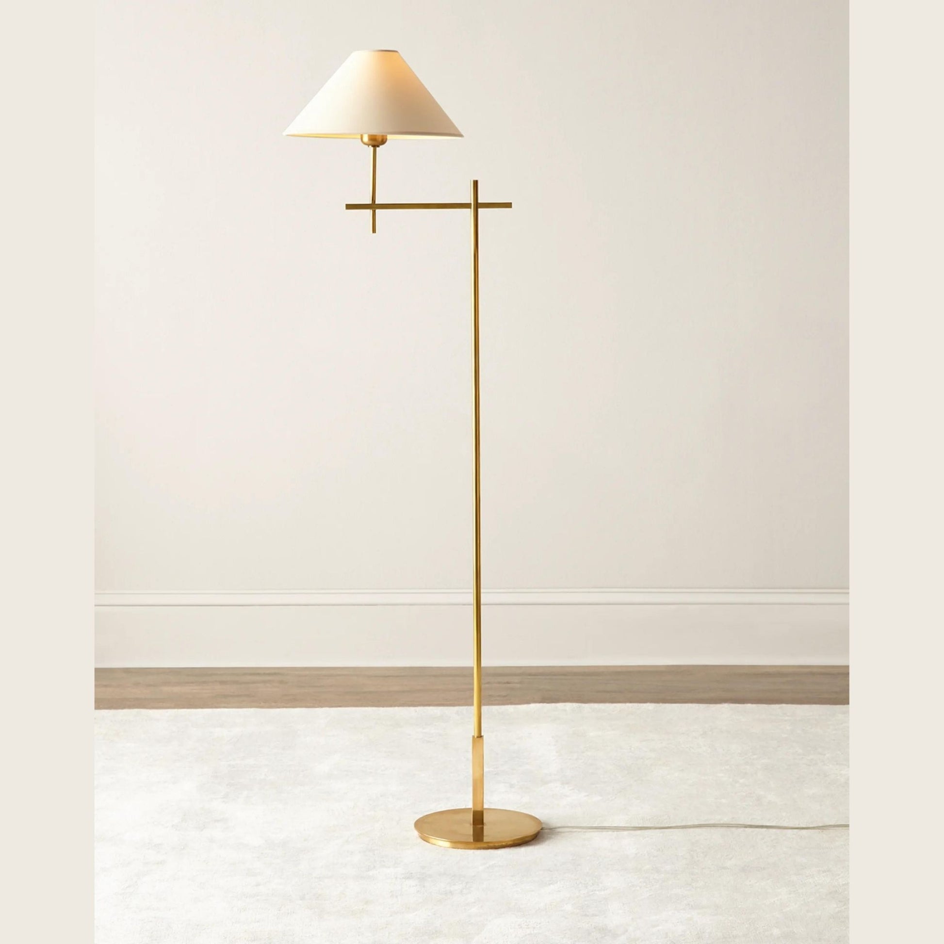 J. Randall Powers Hackney Bridge Floor Lamp - Brass Floor Lamp Bloomingdales Lighting   