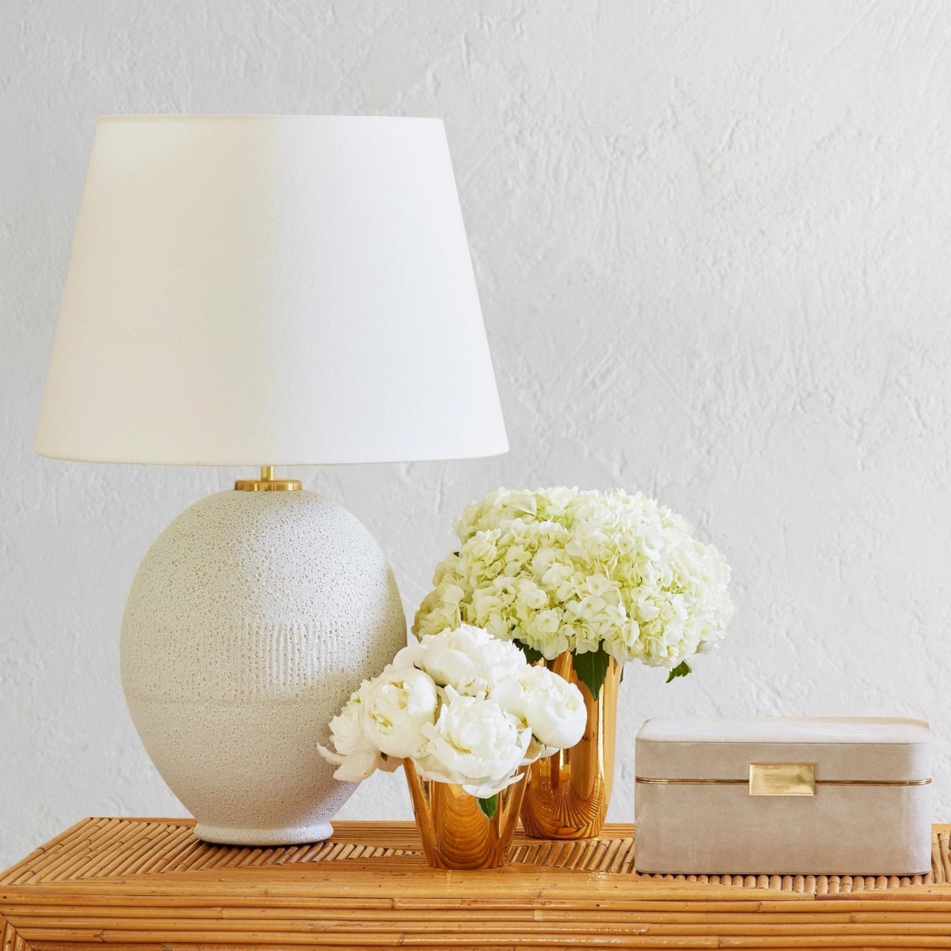 AERIN Toulon Organic Ceramic Table Lamp - Ivory Table Lamp Bloomingdales Lighting   