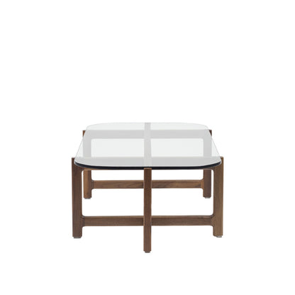 Gus Quarry Rectangle Wood Coffee Table - Walnut Coffee Table M+Co Living