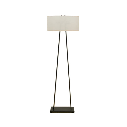 A-Frame Floor Lamp - Bronze Floor Lamp Bloomingdales Lighting Bronze Fine Cream Linen