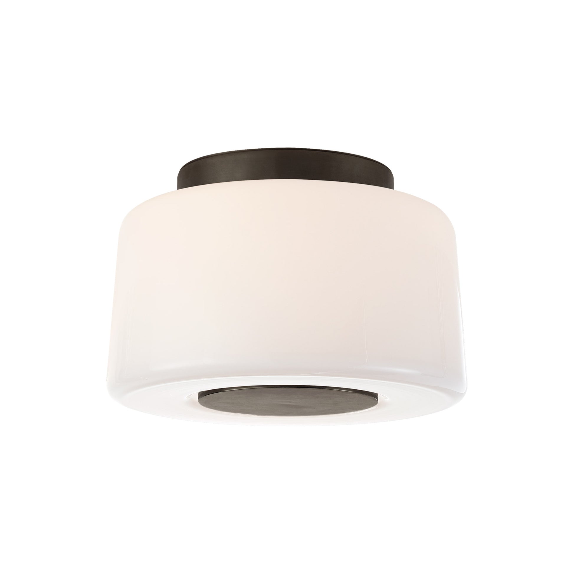 Barbara Barry Acme Small Flush Mount Ceiling Light - Bronze Ceiling Flush Mount Bloomingdales Lighting Bronze