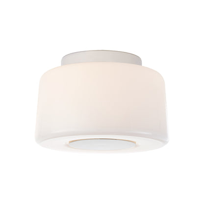 Barbara Barry Acme Small Flush Mount Ceiling Light - Polished Nickel Ceiling Flush Mount Bloomingdales Lighting Polished Nickel