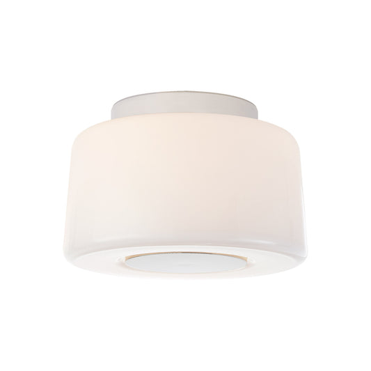 Barbara Barry Acme Small Flush Mount Ceiling Light - Polished Nickel Ceiling Flush Mount Bloomingdales Lighting Polished Nickel