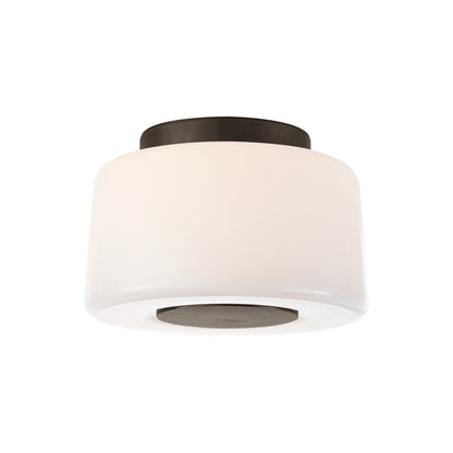 Barbara Barry Acme Small Flush Mount Ceiling Light - Polished Nickel Ceiling Flush Mount Bloomingdales Lighting Bronze