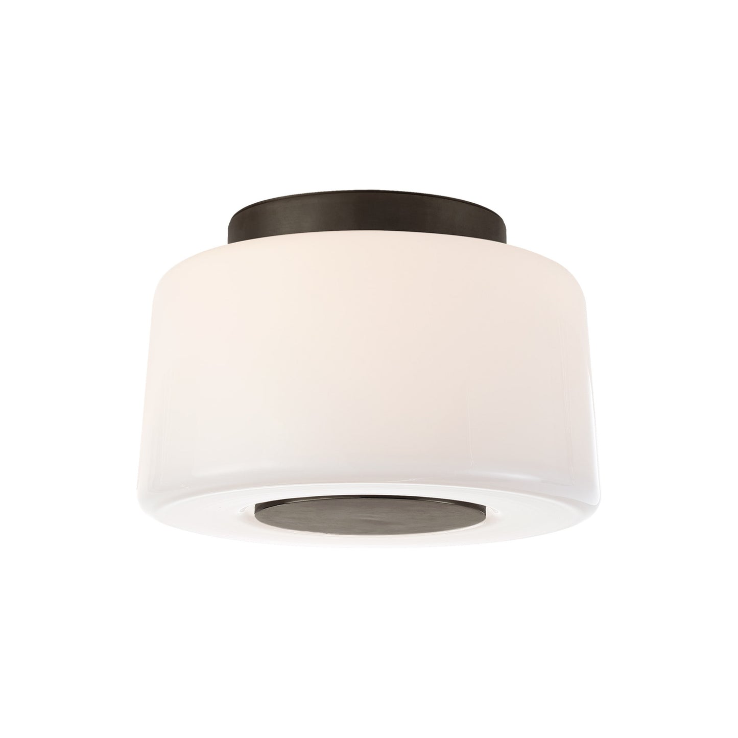 Barbara Barry Acme Small Flush Mount Ceiling Light - Soft Brass Ceiling Flush Mount Bloomingdales Lighting Bronze