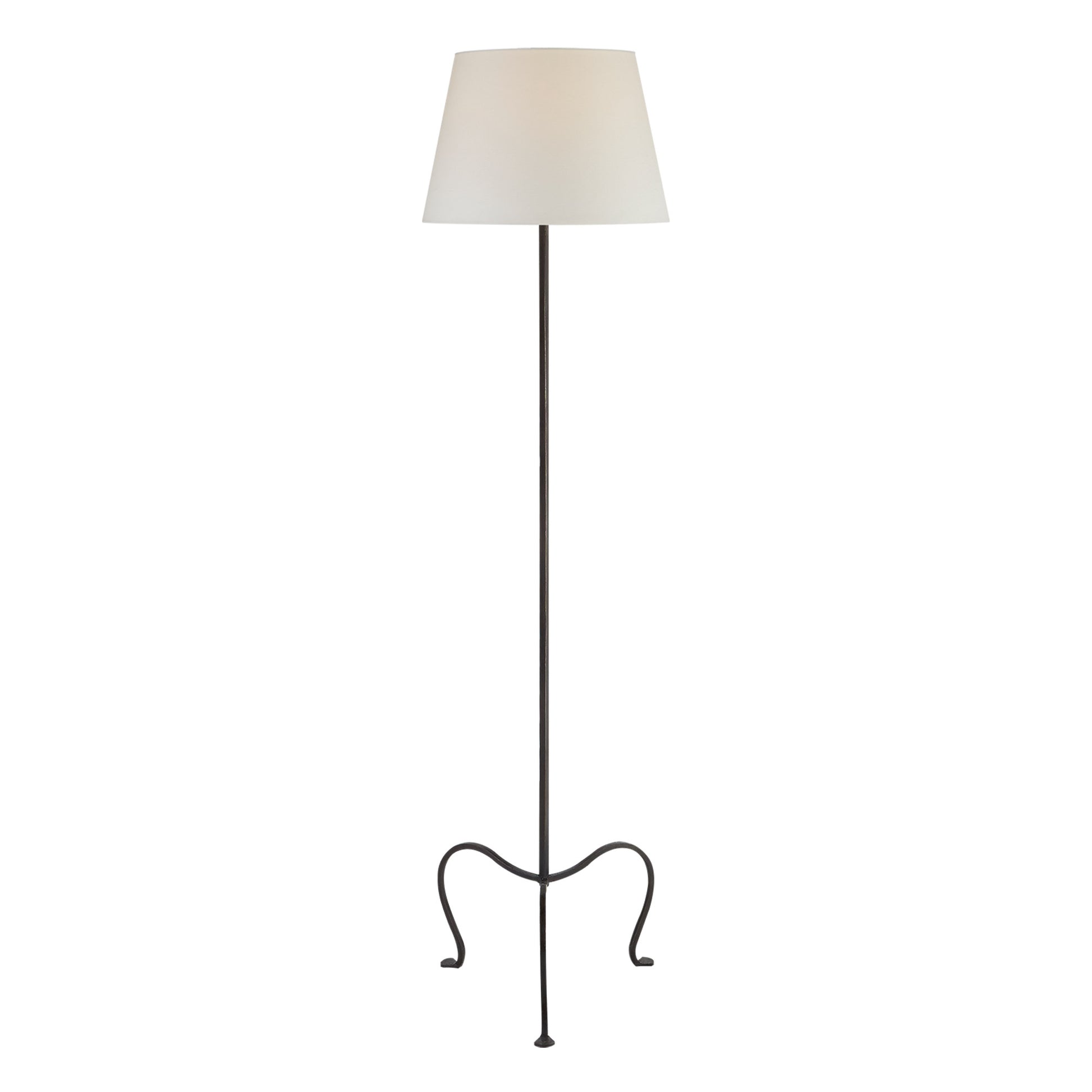 J. Randall Powers Albert Petite Tri-Leg Floor Lamp - Aged Iron Floor Lamp Bloomingdales Lighting Aged Iron  