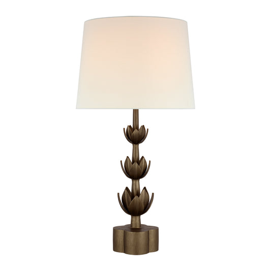 Julie Neill Alberto Large Triple Table Lamp - Antique Bronze Table Lamp Bloomingdales Lighting   