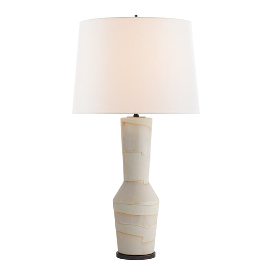 Kelly Wearstler Alta Geometric Table Lamp - White and Ivory Table Lamp Bloomingdales Lighting White & Ivory  