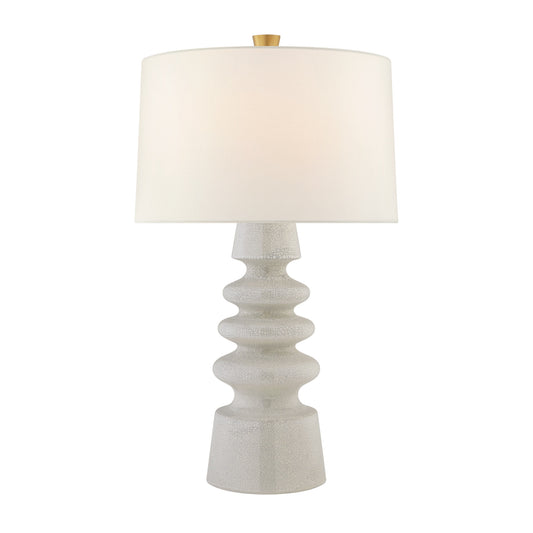 Julie Neill Andreas Medium Ceramic Table Lamp - White Table Lamp Bloomingdales Lighting White  