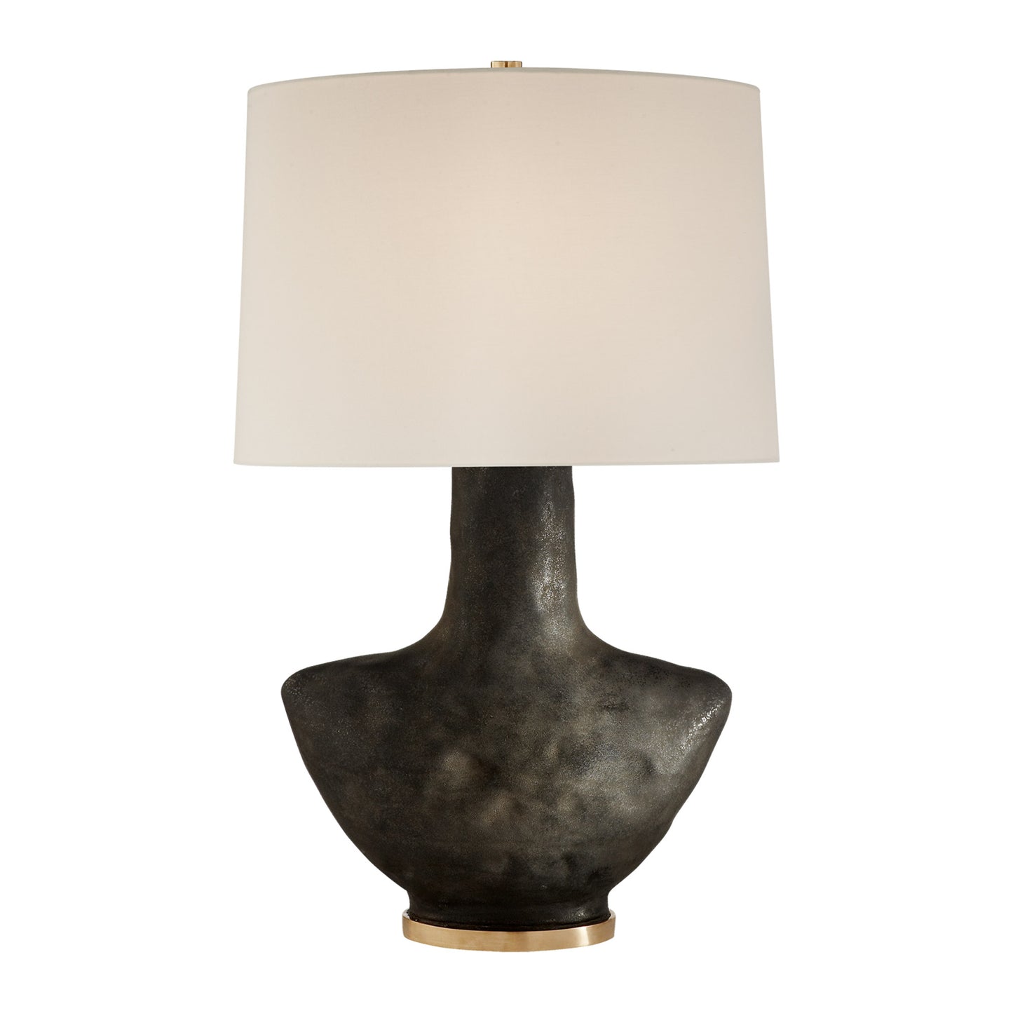 Kelly Wearstler Armato Ceramic Table Lamp - Black Table Lamp Bloomingdales Lighting Black  