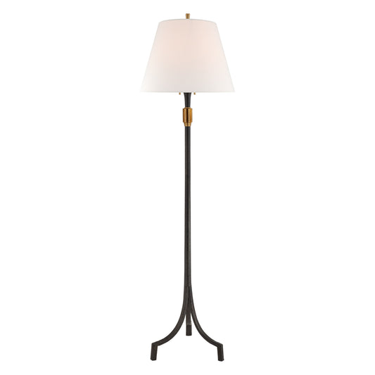 Thomas O'Brien Arturo Forged Floor Lamp - Aged Iron Floor Lamp Bloomingdales Lighting   