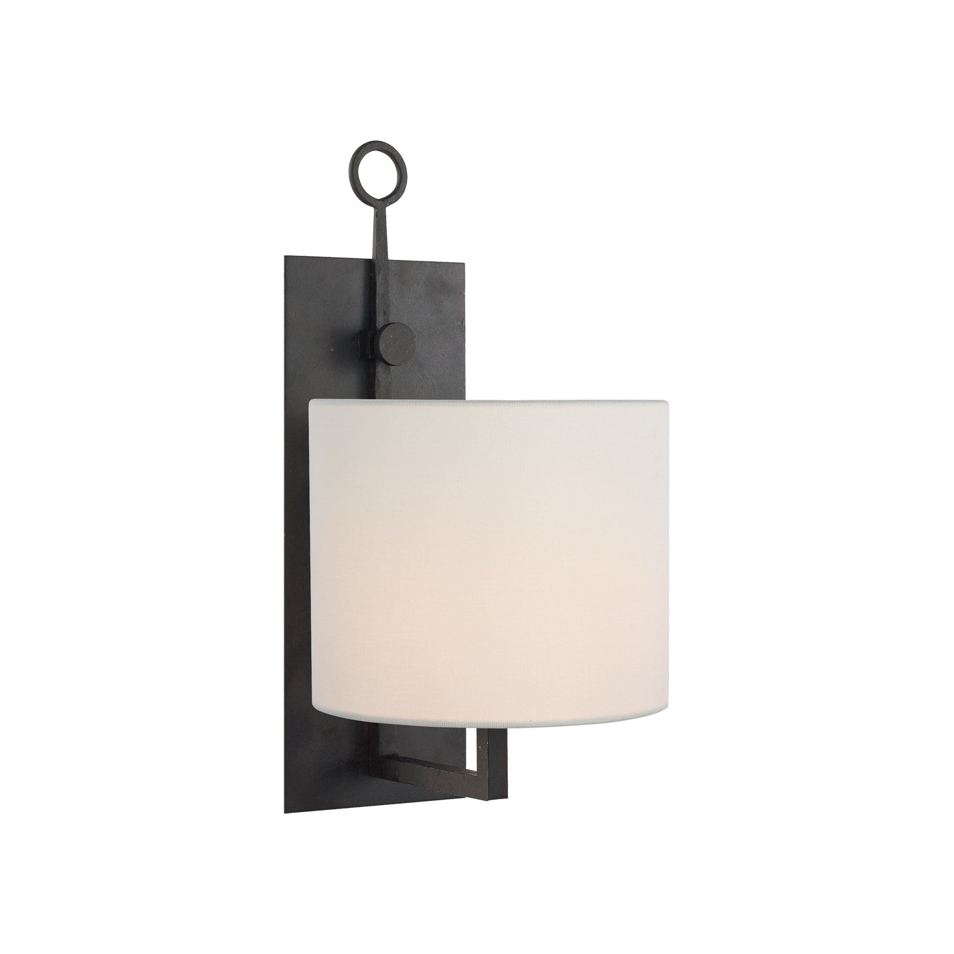 Studio VC Aspen Linen Wall Sconce - Black Rust Wall Light Bloomingdales Lighting   