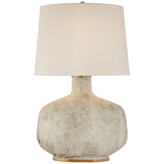 Kelly Wearstler Beton Large Glazed Ceramic Table Lamp - Antique White Table Lamp Bloomingdales Lighting Antique White