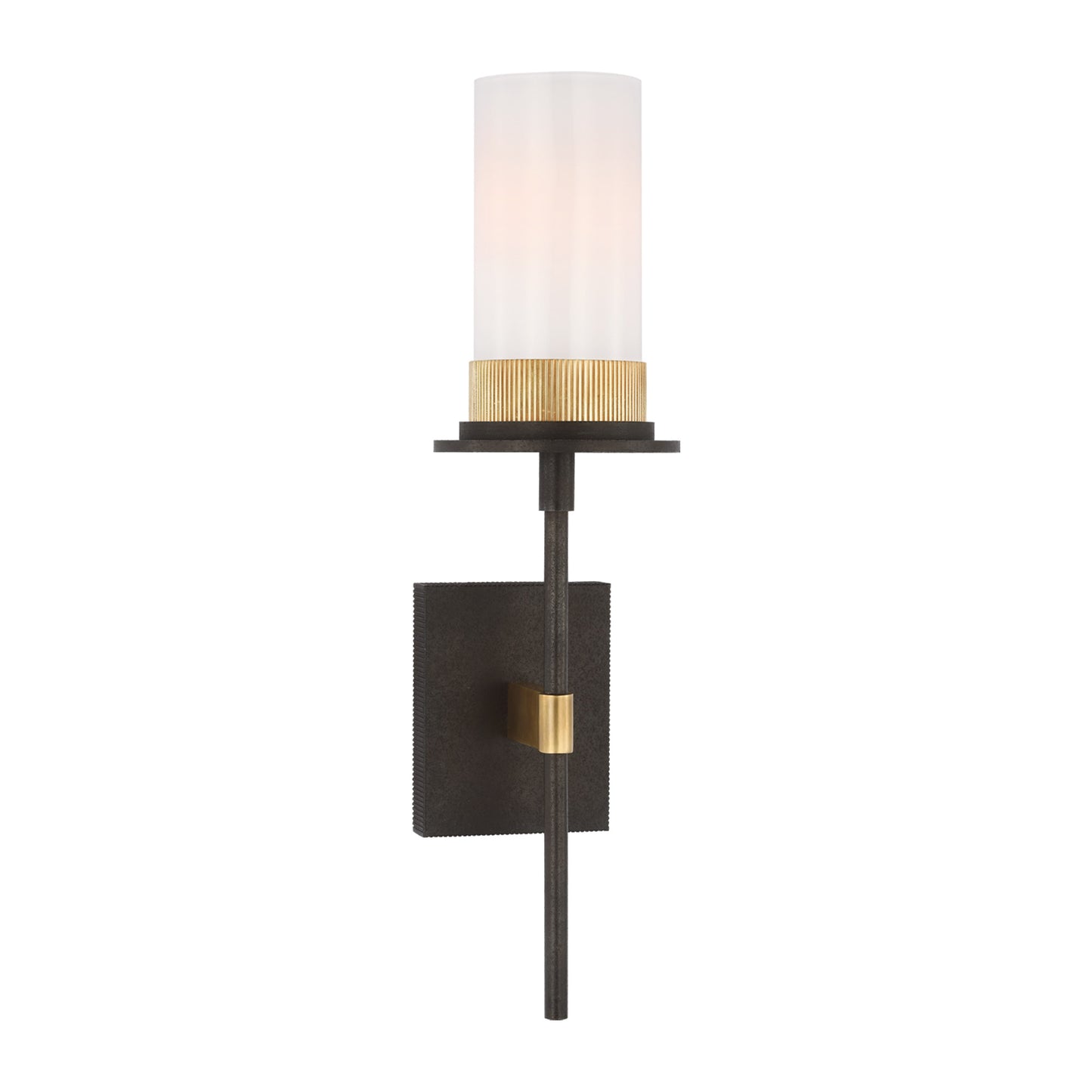 Ray Booth Beza Medium Tail Wall Sconce - Warm Iron, Brass Wall Light Bloomingdales Lighting   