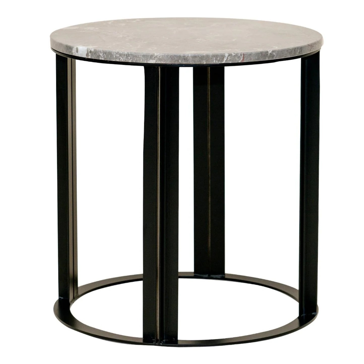 Bowie Marble Side Table - Grey Side Table Cafe Lighting & Living   