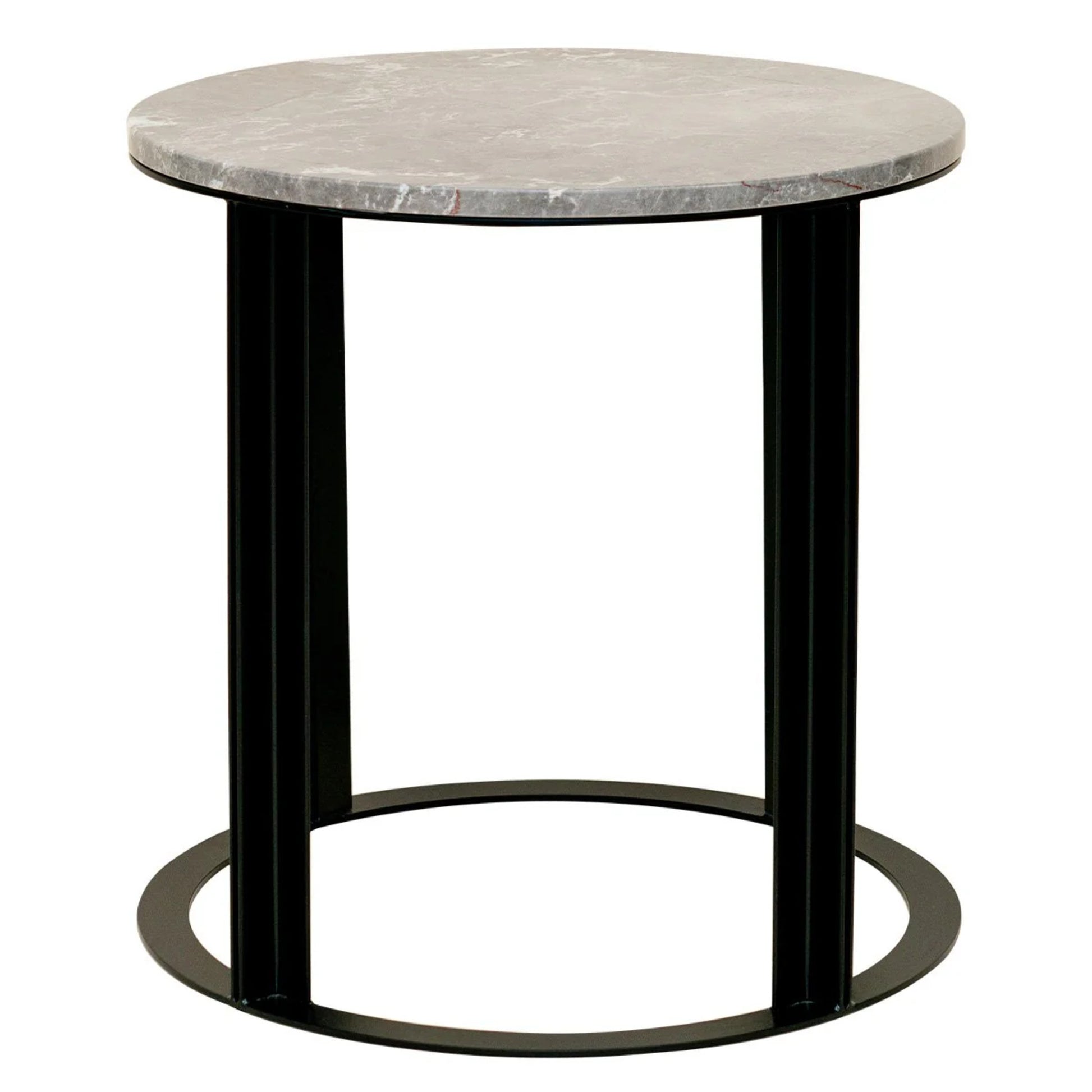 Bowie Marble Side Table - Grey Side Table Cafe Lighting & Living   