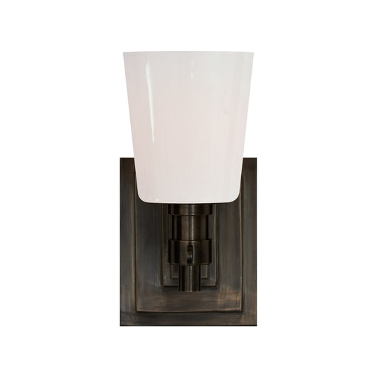 Thomas O'Brien Bryant Single Bath Wall Sconce - Bronze Wall Light Bloomingdales Lighting Bronze