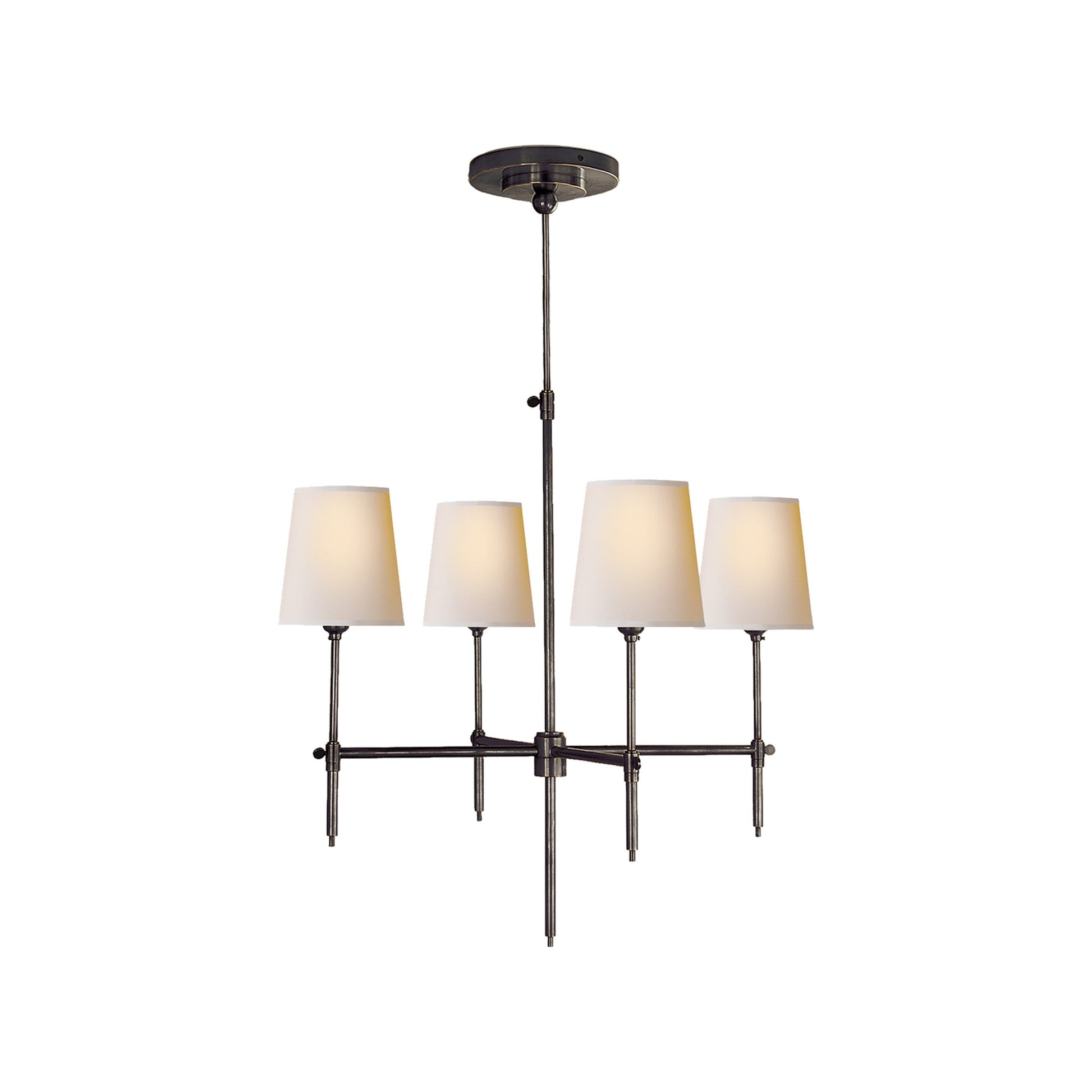 Thomas O'Brien Bryant Small Chandelier - Bronze Pendant Light Bloomingdales Lighting Bronze Small 