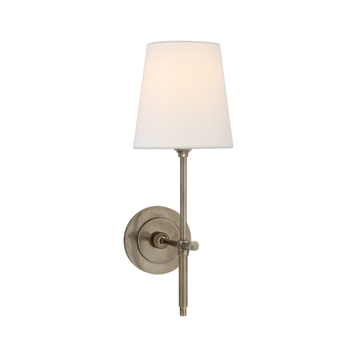 Thomas O'Brien Bryant Wall Sconce - Antique Nickel Wall Light Bloomingdales Lighting Antique Nickel  