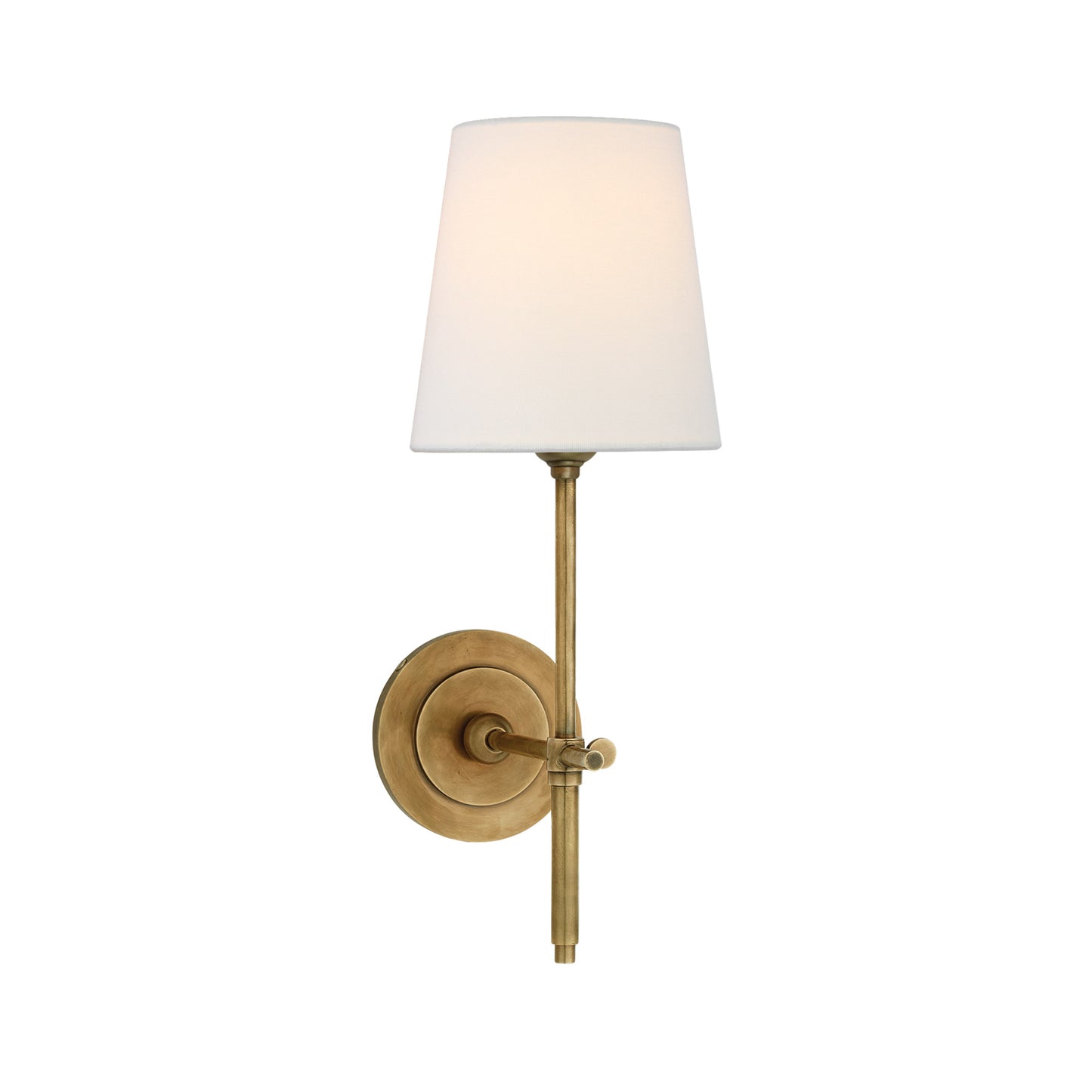 Thomas O'Brien Bryant Wall Sconce - Bronze and Brass Wall Light Bloomingdales Lighting Brass  