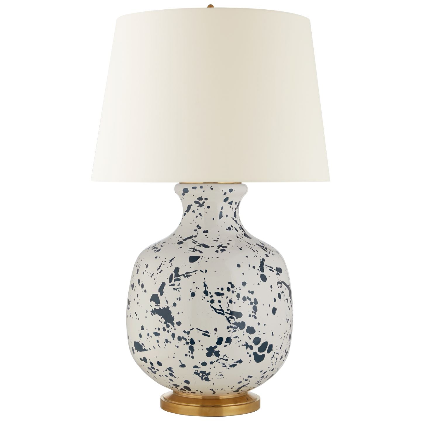 Christopher Spitzmiller Buatta Large Ceramic Table Lamp - Blue Table Lamp Bloomingdales Lighting Blue  