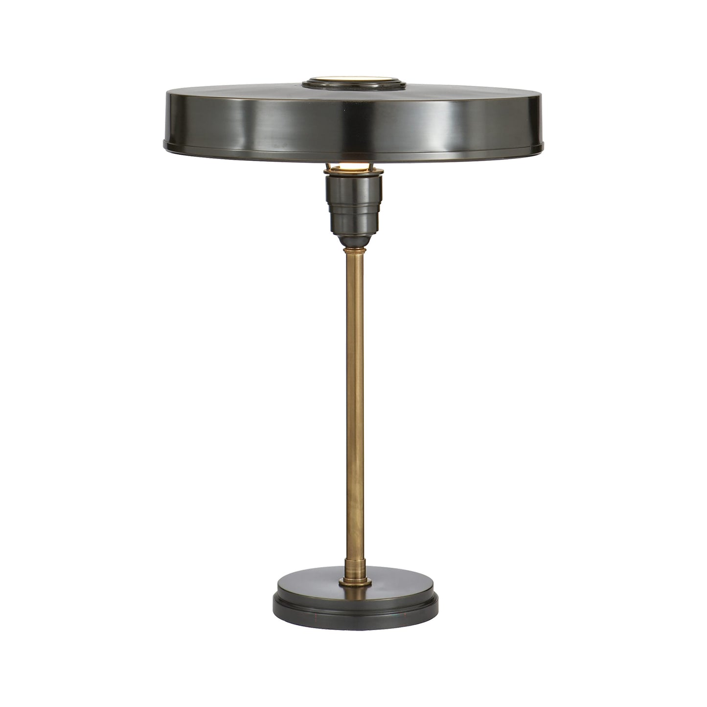 Thomas O'Brien Carlo Downlight Table Lamp - Bronze and Brass Table Lamp Bloomingdales Lighting Bronze and Brass  