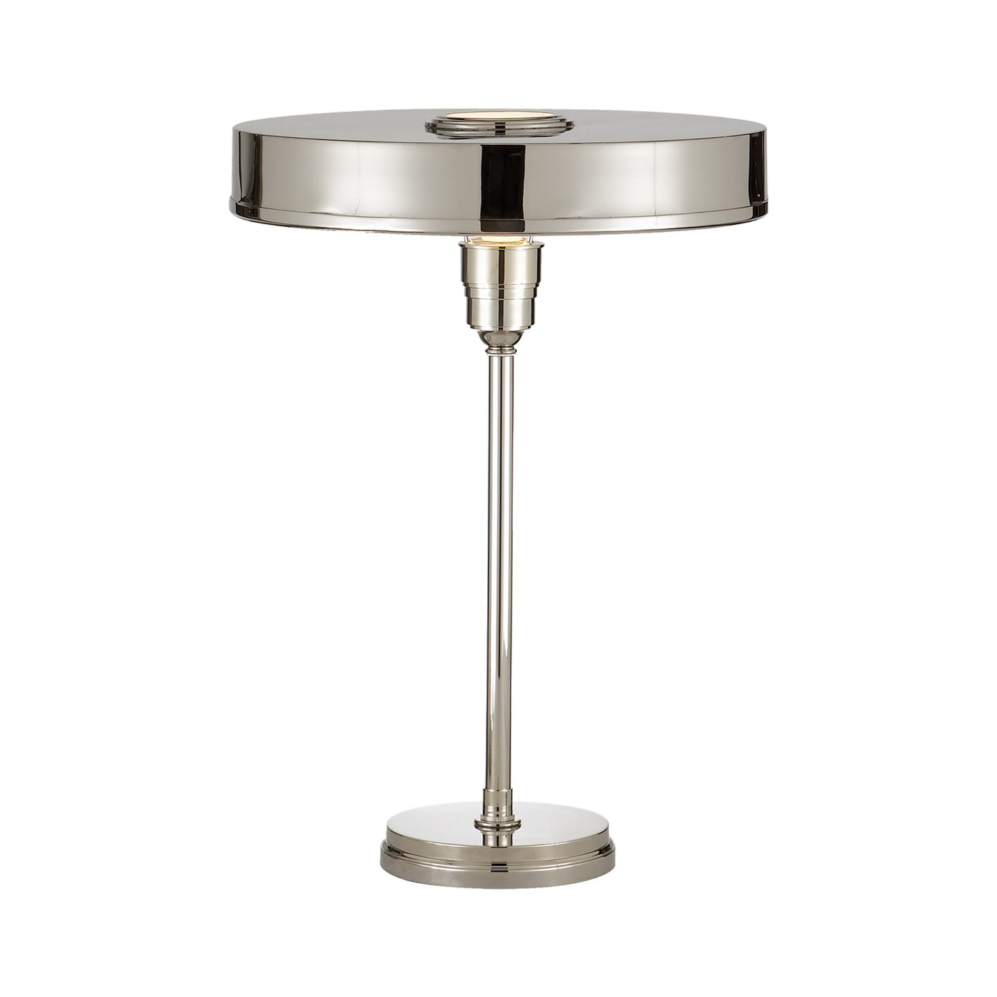 Thomas O'Brien Carlo Downlight Table Lamp - Polished Nickel Table Lamp Bloomingdales Lighting Polished Nickel  