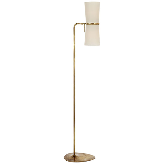 AERIN Clarkson Floor Lamp - Brass Floor Lamp Bloomingdales Lighting Brass  