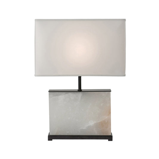 Como Alabaster Table Lamp - Bronze Table Lamp Bloomingdales Lighting Silver Parchment