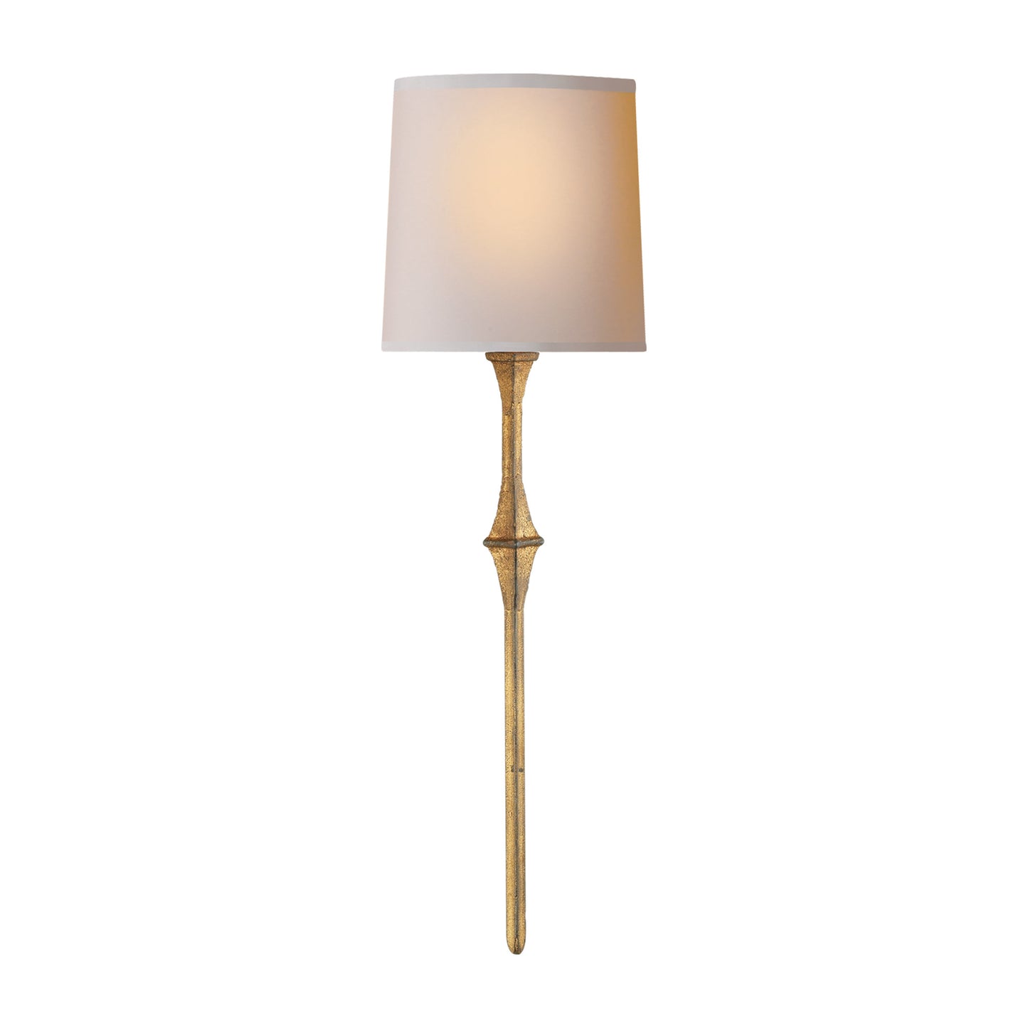 Studio VC Dauphine Natural Paper Wall Sconce - Gilded Iron Wall Light Bloomingdales Lighting   