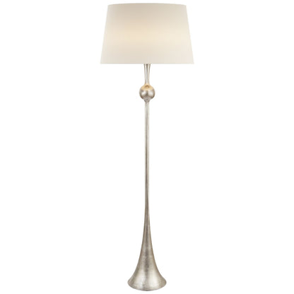 AERIN Dover Floor Lamp - Silver Leaf Floor Lamp Bloomingdales Lighting Silver  