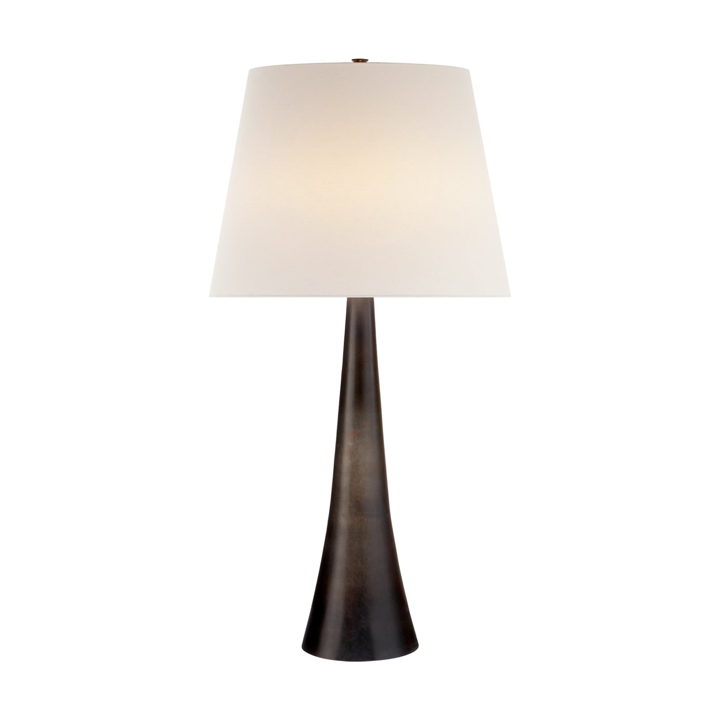 AERIN Dover Linen Table Lamp - Aged Iron Table Lamp Bloomingdales Lighting   