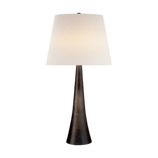 AERIN Dover Linen Table Lamp - Aged Iron Table Lamp Bloomingdales Lighting   