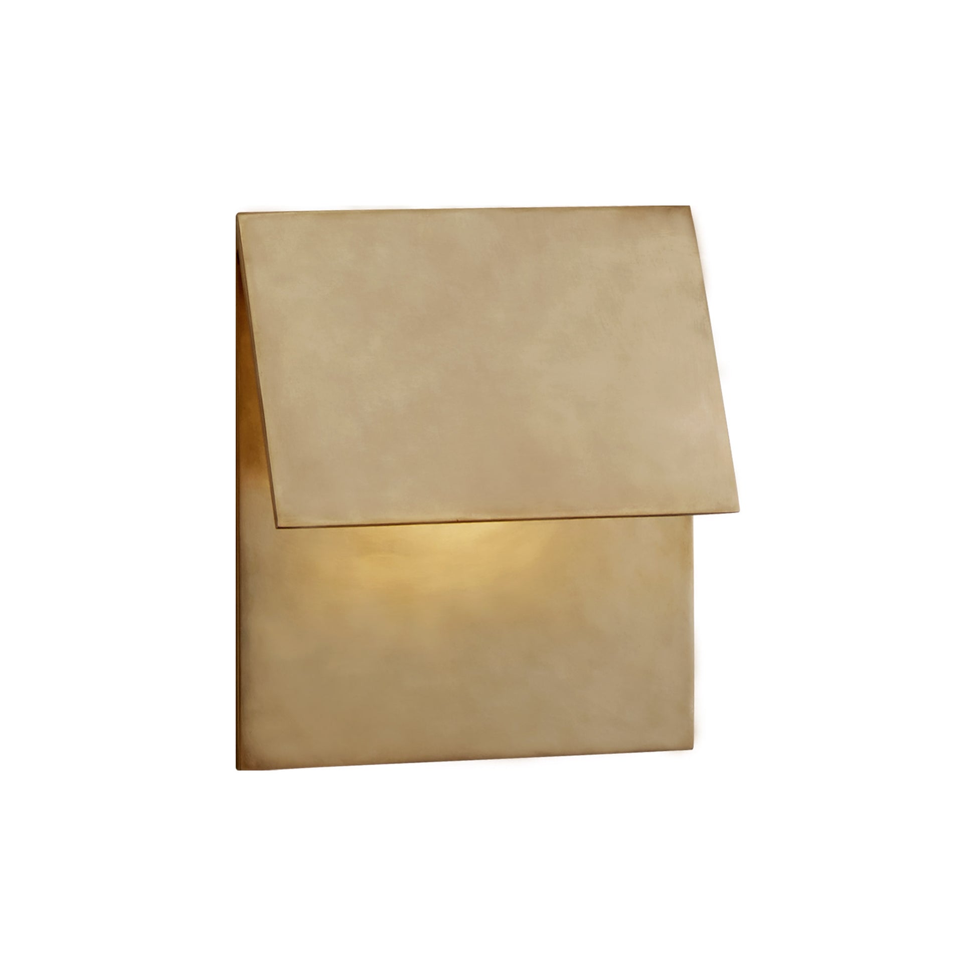 Kelly Wearstler Esker Single Fold Wall Sconce - Brass Wall Light Bloomingdales Lighting   