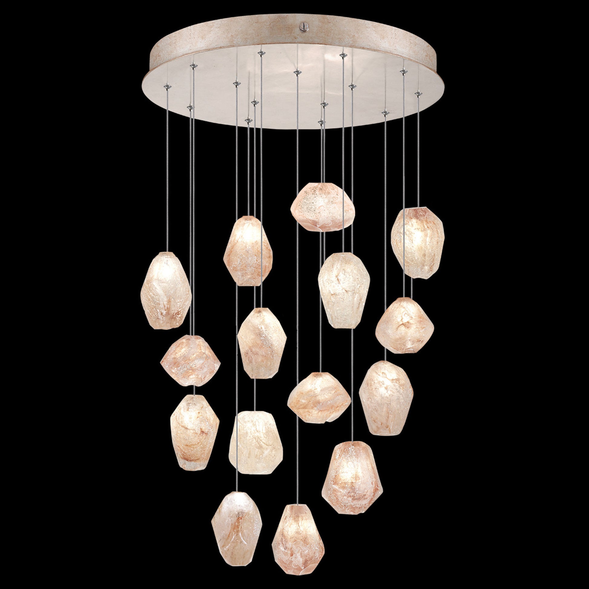 Fine Art HC Lighting Natural Inspirations 21" Round Pendant Light Pendant Light Bloomingdales Lighting