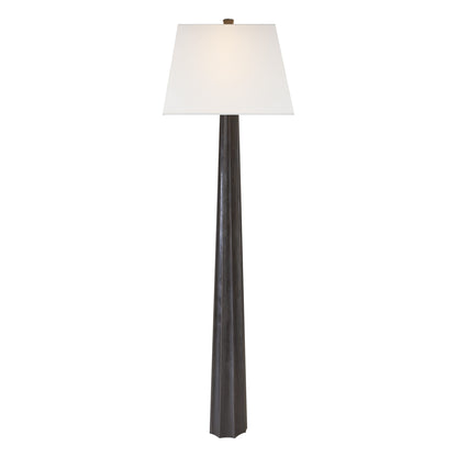 E. F. Chapman Fluted Spire Floor Lamp - Aged Iron Floor Lamp Bloomingdales Lighting Aged Iron  