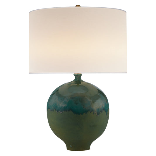 AERIN Gaios Ceramic Table Lamp - Volcanic Verdi Table Lamp Bloomingdales Lighting Volcanic Verdi  