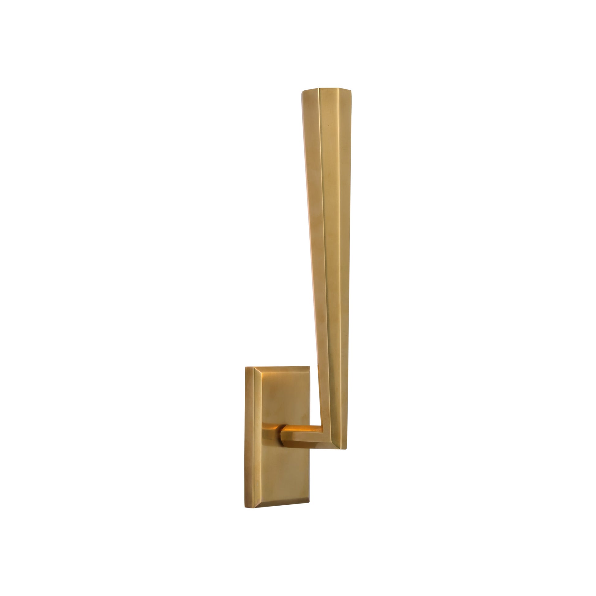 Thomas O'Brien Galahad Single Tall Wall Sconce - Brass Wall Light Bloomingdales Lighting Brass Single 