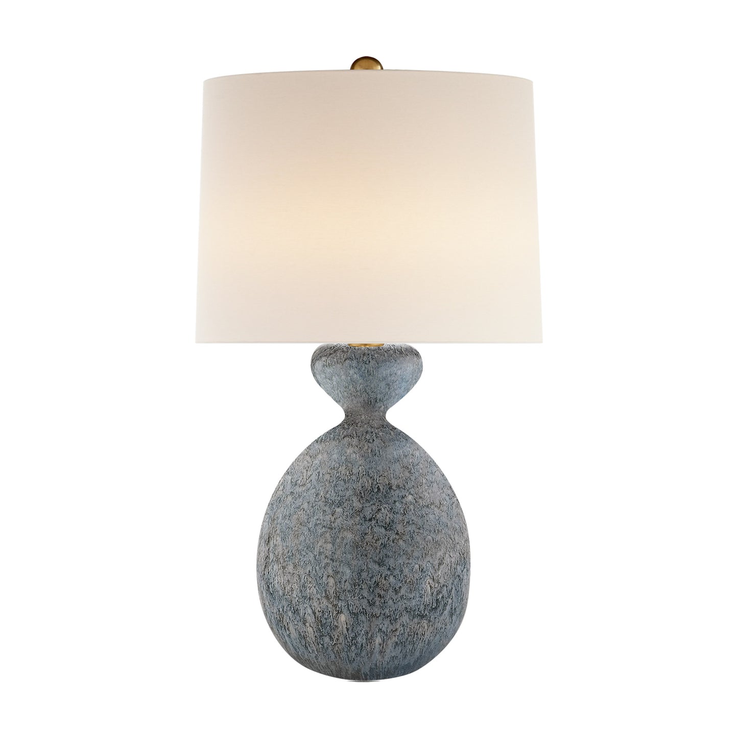 AERIN Gannet Ceramic Table Lamp - Blue Lagoon Table Lamp Bloomingdales Lighting Blue Lagoon  