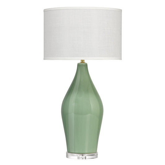 Garda Table Lamp - Celadon Table Lamp Bloomingdales Lighting New Coconut Linen