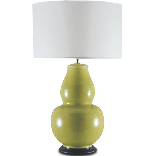 Gourd Large Table Lamp - Chartreuse Table Lamp Bloomingdales Lighting Chartreuse New Coconut Linen