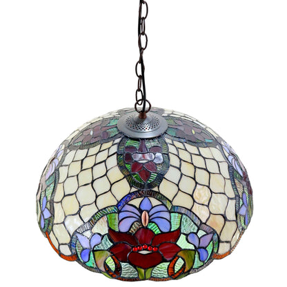 Tiffany Alicia Stained Glass Pendant Light Pendant Light G&G Bros   